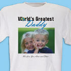 Personalized World's Greatest Photo T-shirt